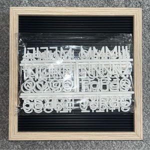 Letter board (UNUSED/UNOPENED LETTERS)